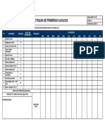 HSE-TF-F-06 Checklist Botiquín