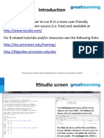 Rstudio Allows The User To Run R in A More User-Friendly Environment. It Is Open-Source (I.E. Free) and Available at