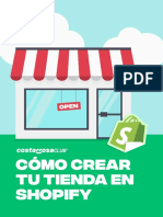 Ebook - Cómo Crear Tu Tienda Shopify