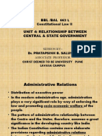 Centre-State Relations in India