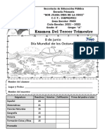 Examen 4° A Trim 3