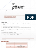 EEE 261 Electrical and Electronic Technology for Marine Engineers