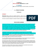 Reflexión Del PIB PER CAPITA EN México. Equipo