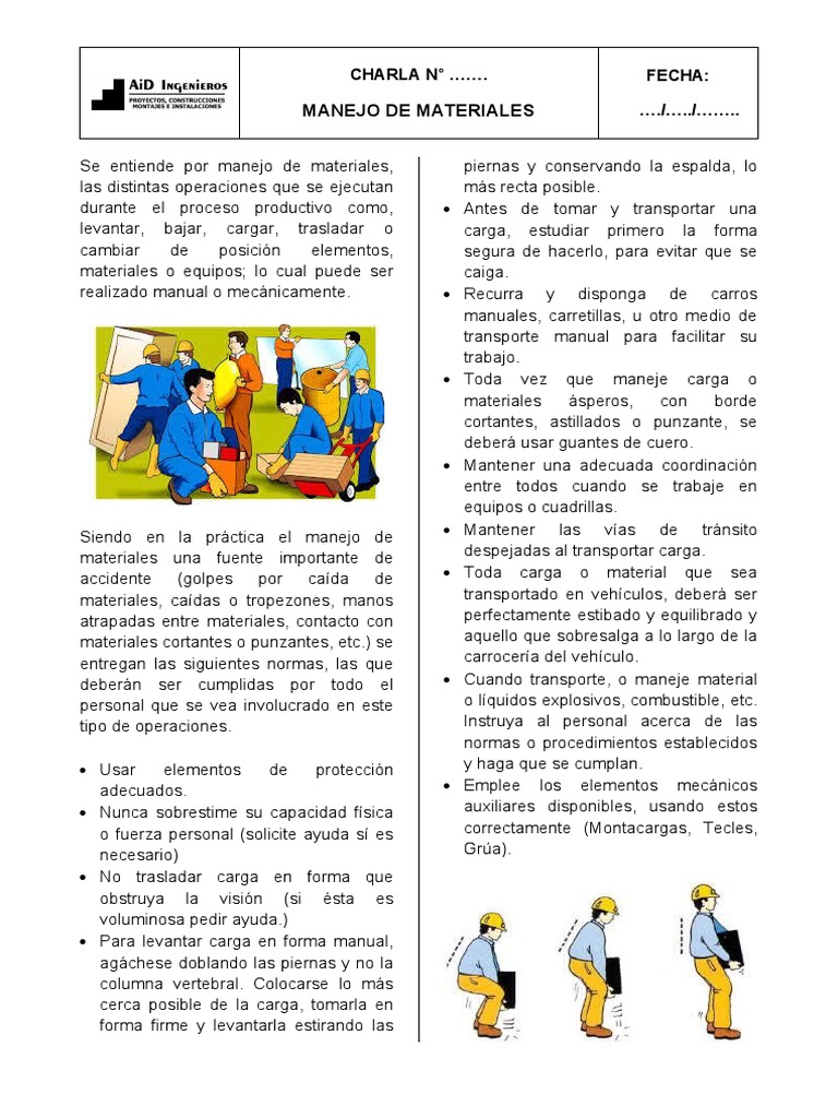 Manejo de Materiales | PDF