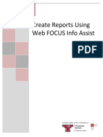 WebFocus - Create Using Managed Reporting 8.X 7-2019