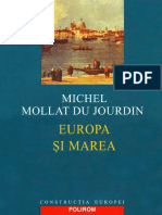 Europa Si Marea (Michel Mollat Du Jourdin)