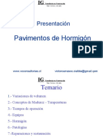 Curso Pavimentación en Hormigón - CM - 2015