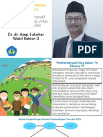 DRAFT PPTX Rektor Untuk SDGs Village Webinar