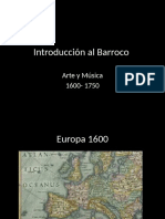 Introducción al Barroco: Arte y Música 1600-1750