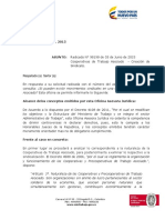 Cooperativas de Trabajo Aso Ciado - Creación de Sindicato