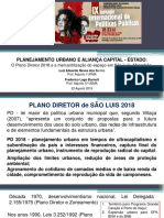 PLANEJAMENTO URBANO E ALIANÇA CAPITAL - ESTADO: O Plano Diretor 2018 e a mercantilização do espaço em São Luís, Maranhão