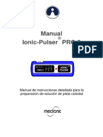 Manual de Instrucciones Ionic Pulser PRO3