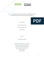 Eje 1 - Análisis Del Contexto General y Específico de Las Organizaciones Del Sector Turístico Regional