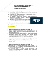 Segunda Parcial de Hidrología e Hidrogeología Ambiental