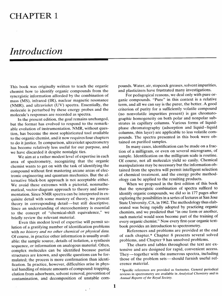 Mass Spectrometry in Organic Chemistry | PDF | Mass Spectrometry ...