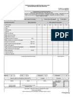 Registro masa volumétrica seca