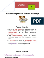 PPC-ch-5 Manufacturing Process Selaction&Design