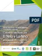 Informe Del Estado Del Medio Ambiente y Los Recursos Naturales Tomo 1
