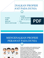 Mengenalkan Profesi Perawat Pada Dunia JR