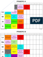 Horario Segunda Fase