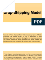 Drop Shipping Model