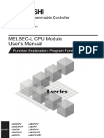 MITSUBISHI LCPU Module User's Manual Function Explanation Program Fundamentals