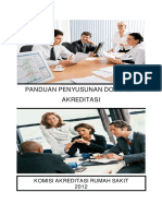 Panduan Penyusunan Dokumen Akreditas RS - KARS 2012