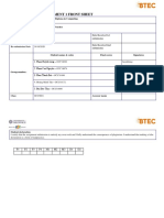 Assignment 1 Front Sheet: Qualification BTEC Level 4 HND Diploma in Computing