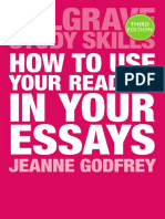 How To Use Your Reading in Your Essays Third Edition