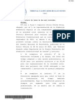 Tribunal Calificador de Elecciones, Causa: 187-2022, Sentencia "Pineda Olcay/Consejo Nacional De Televisión", 14 de julio 2022