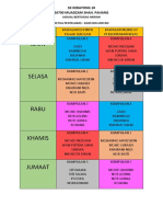 Jadual Bertugas Harian 2022