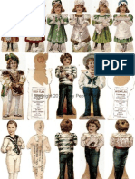 Paper Dolls Circa 1895