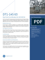 Grid Solutions: Dead Tank Circuit Breakers For 145 kV/63 Ka