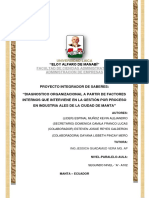 "Eloy Alfaro de Manabí": Facultad de Ciencias Administrativas Administración de Empresas