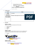 Examen Procesos y Sistemas de Distribucion - Ef - PD