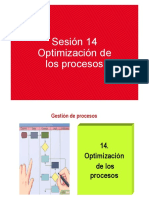 Diapositivas 14 Optimización de Procesos