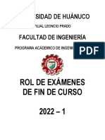 Rol de Examen FC Civil 2022 1