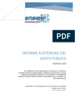 9185 Informe de Austeridad Del Gasto 2dotrimestre 2020