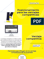 Posicionamiento para La Ventaja Competitiva.