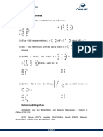 Matriz Inversa