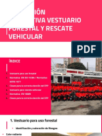 Formación Normativa Vestuario Forestal y Rescate Vehicular - ITURRI