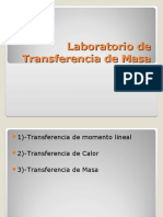 Laboratorio de Transferencia de Masa Clase #1