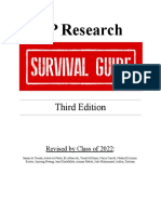 AP Research Survival Guide - Revised