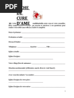 fiche de cure d'âme