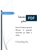 Indicadores de gestión presentacion empresarial