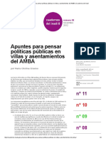 CRAVINO políticas públicas en villas y asentamientos del AMBA _ Cuadernos del Inadi
