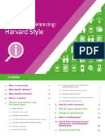 Harvard Style: Citing and Referencing