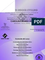 Carolina Mares Vera Certificacion Ciclo Indoor