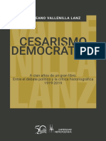 Cesarismo Democrático Vallenilla Lanz