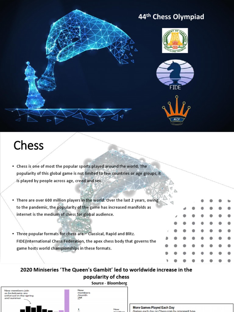Chess Olympiad 2022 Sponsorship Deck, PDF, Chess